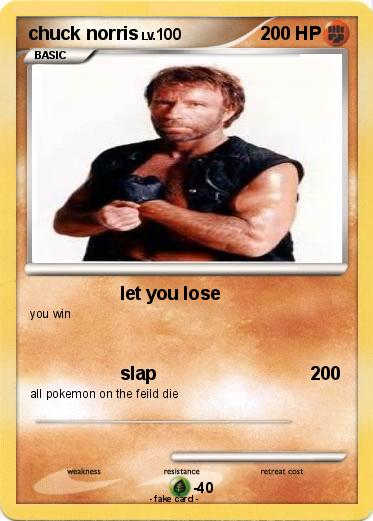 Pokemon chuck norris