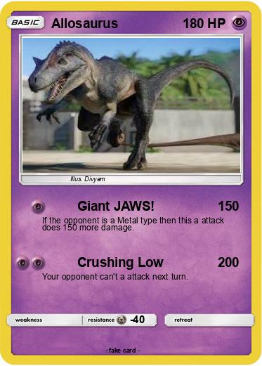 Pokemon Allosaurus