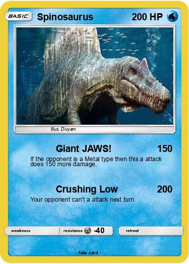 Pokemon Spinosaurus