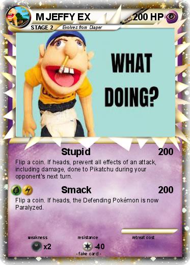 Pokemon M JEFFY EX