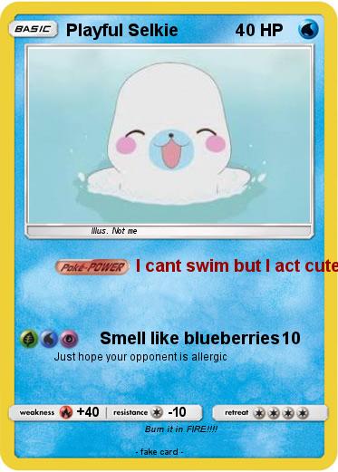 Pokemon Playful Selkie