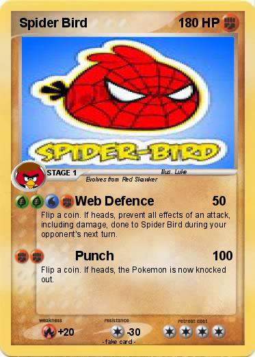 Pokemon Spider Bird
