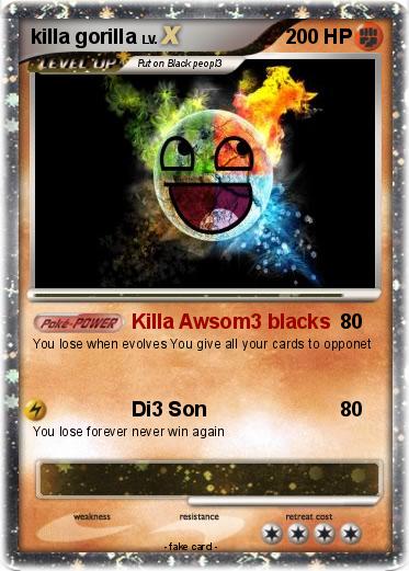 Pokemon killa gorilla