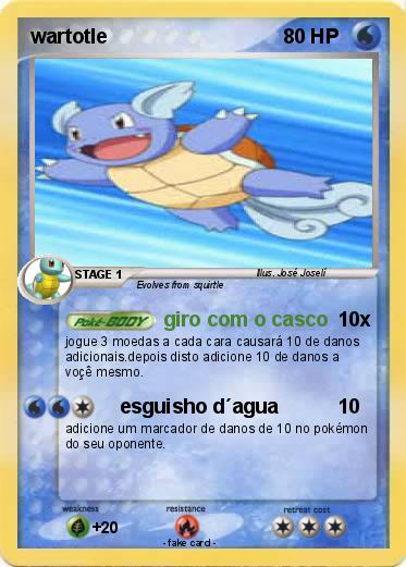 Pokemon wartotle