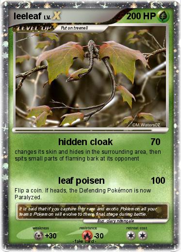 Pokemon leeleaf