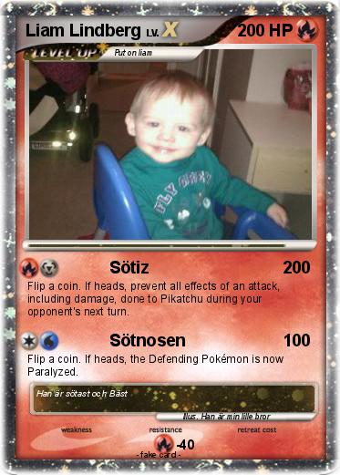 Pokemon Liam Lindberg