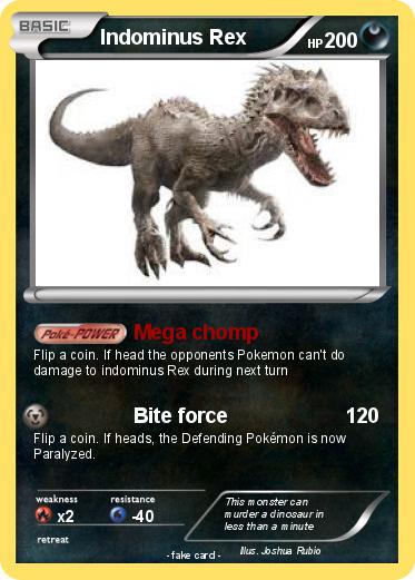 Pokemon Indominus Rex