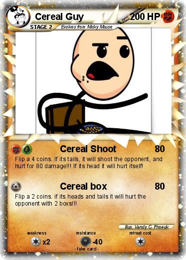 Pokemon Cereal Guy