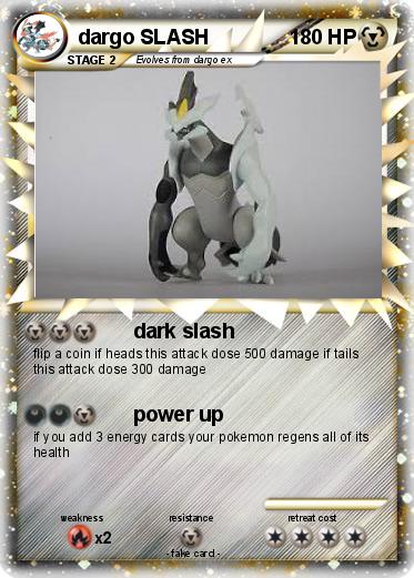 Pokemon dargo SLASH