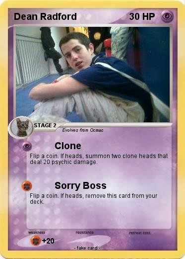 Pokemon Dean Radford