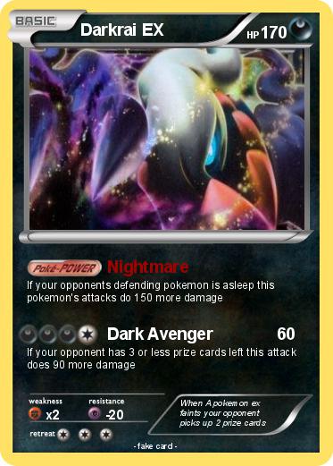 Pokemon Darkrai EX