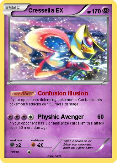 Pokemon Cresselia EX