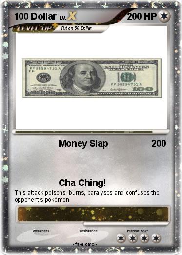 Pokemon 100 Dollar