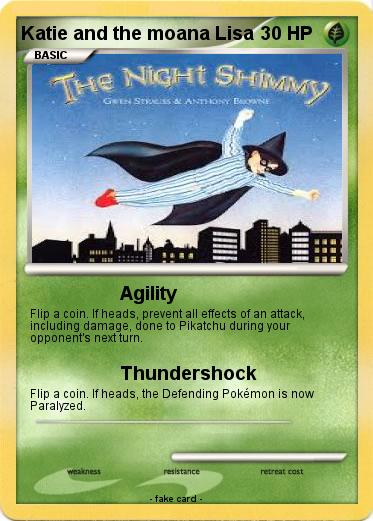 Pokemon Katie and the moana Lisa