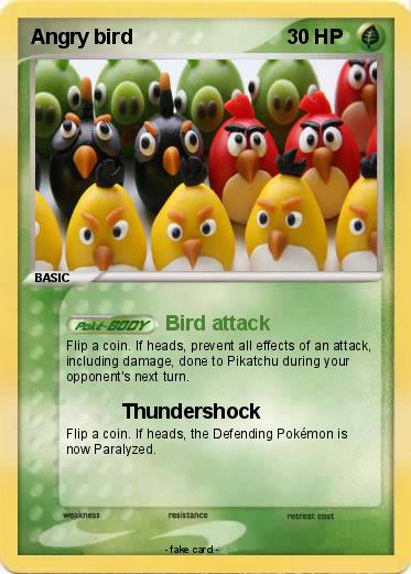 Pokemon Angry bird
