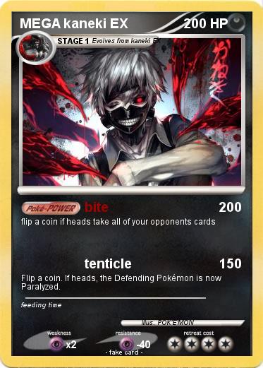 Pokemon MEGA kaneki EX