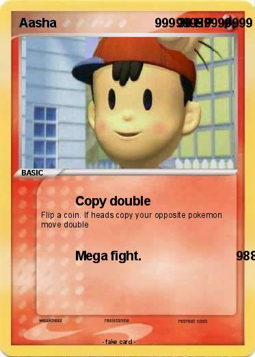 Pokemon Aasha                            99999999999999