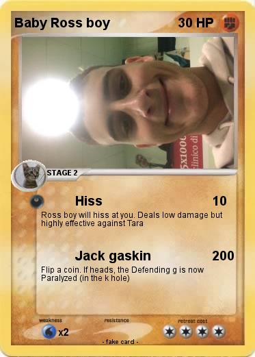 Pokemon Baby Ross boy