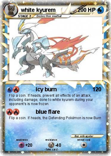 Pokemon white kyurem