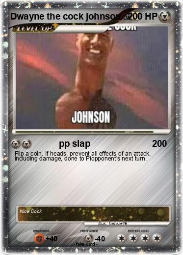 Pokemon Dwayne the cock johnson