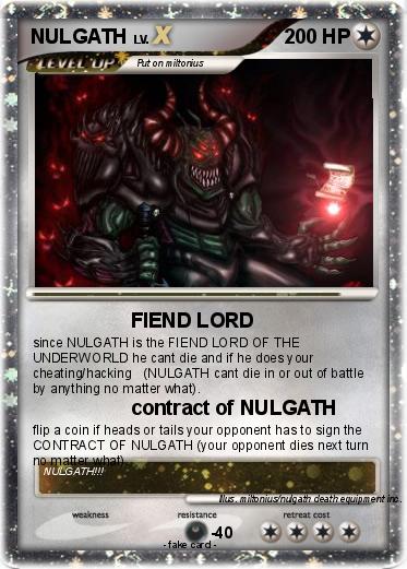 Pokemon NULGATH