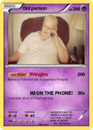 Pokemon Old person