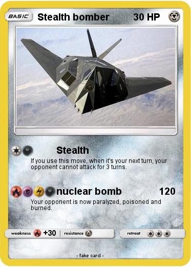 Pokemon Stealth bomber