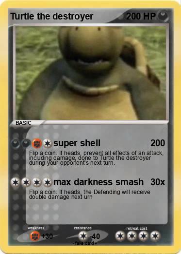 Pokemon Turtle the destroyer