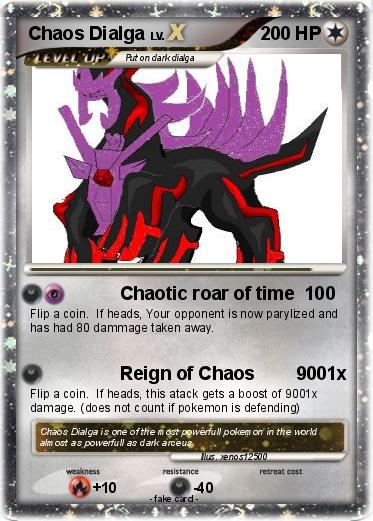 Pokemon Chaos Dialga