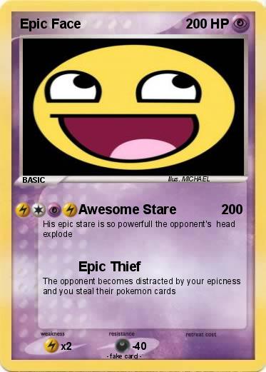 Pokemon Epic Face