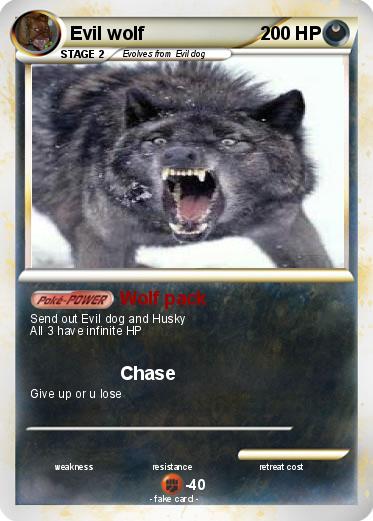 Pokemon Evil wolf