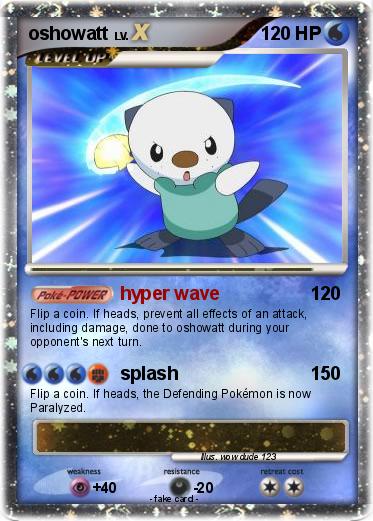 Pokemon oshowatt