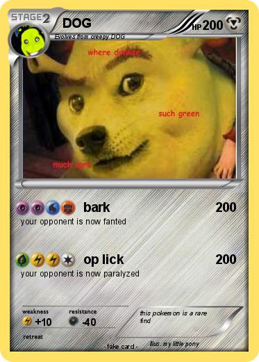 Pokemon DOG
