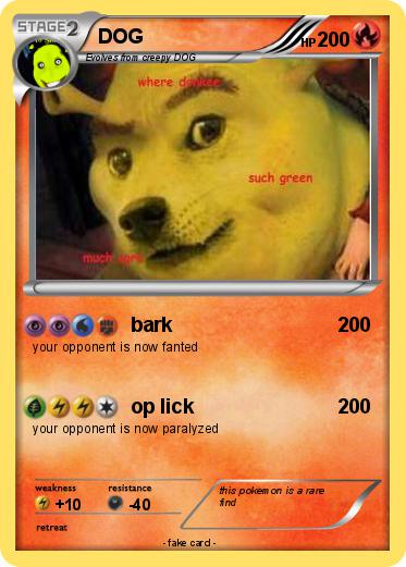 Pokemon DOG