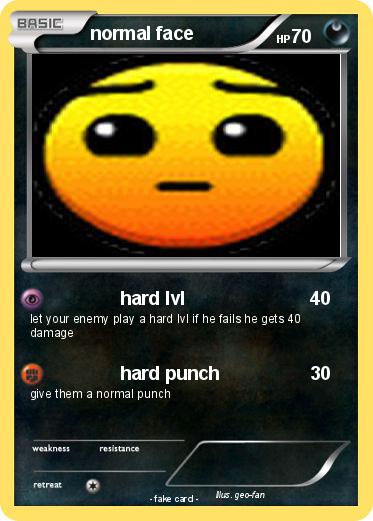 Pokemon normal face