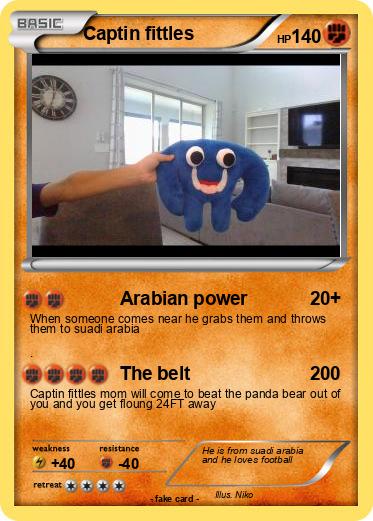 Pokemon Captin fittles