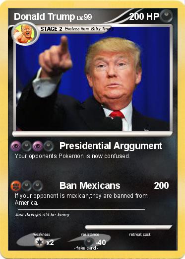 Pokemon Donald Trump