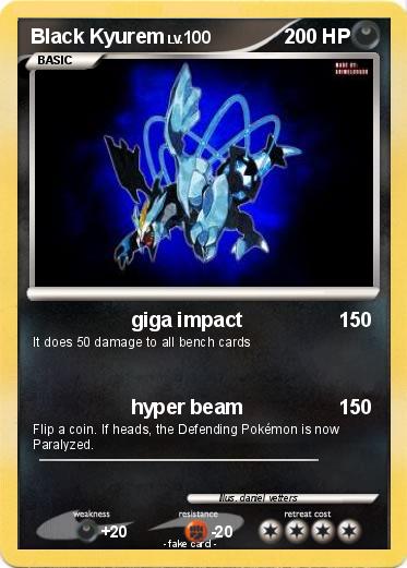 Pokemon Black Kyurem