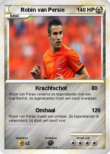 Pokemon Robin van Persie