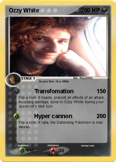 Pokemon Ozzy White
