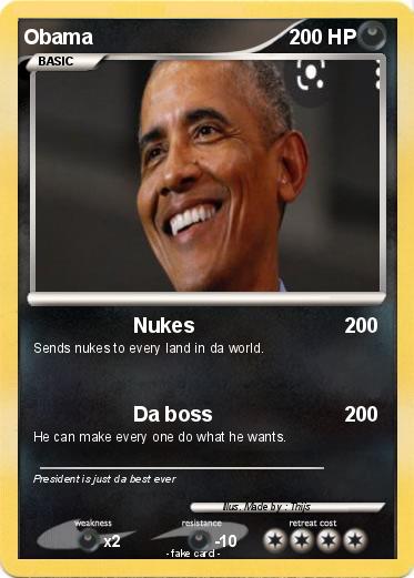 Pokemon Obama