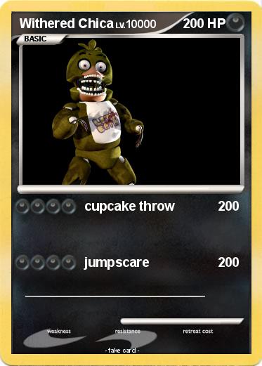 Pokemon Withered Chica