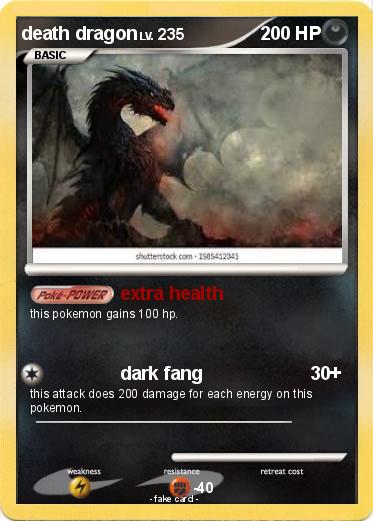 Pokemon death dragon