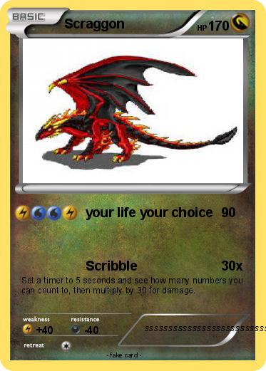 Pokemon Scraggon
