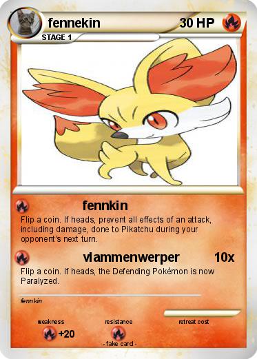 Pokemon fennekin