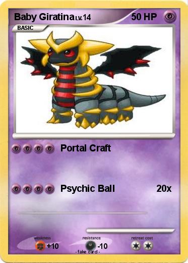 Pokemon Baby Giratina
