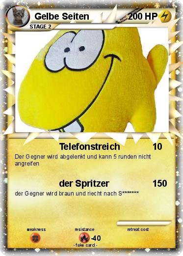 Pokemon Gelbe Seiten