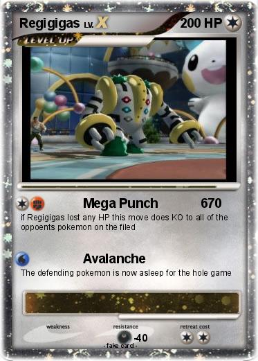 Pokemon Regigigas