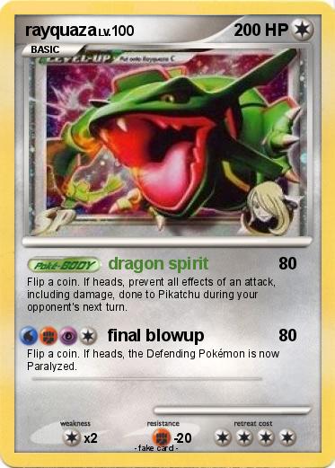 Pokemon rayquaza
