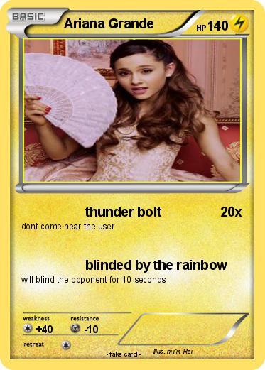 Pokemon Ariana Grande